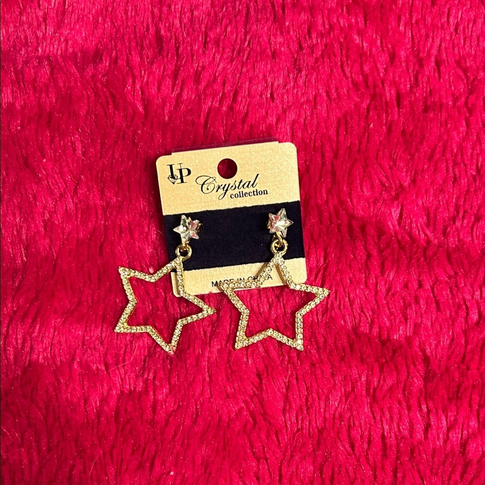 Gold Star Earrings